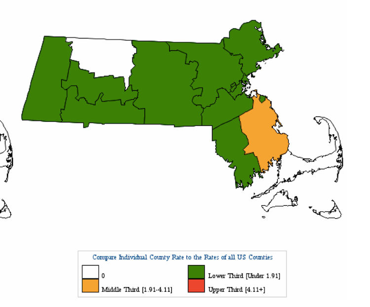 Motorcycle Accident Fatalities in Massachusetts